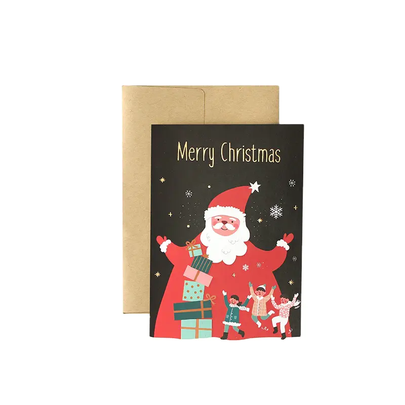 Hot Sale Best Christmas Greeting Kids Card Handwritten Thank You Cards