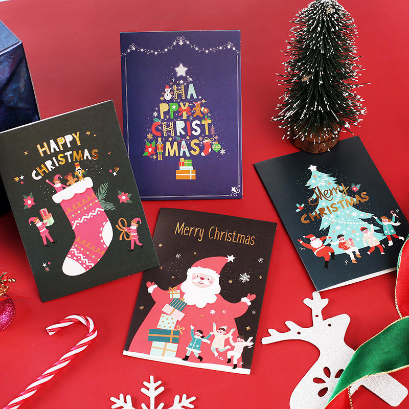 product-Dezheng-Hot Sale Best Christmas Greeting Kids Card Handwritten Thank You Cards-img-1