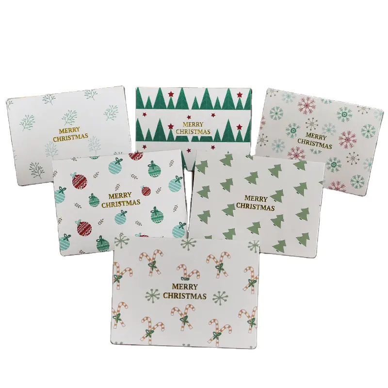 Cheap Price Customized Christmas Decoration Promotional Gift Christmas Cards Set