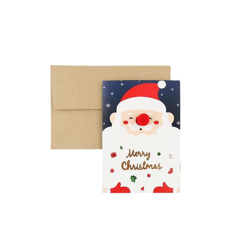 product-Christmas Decorations Buy New Year Gift Set Christmas Card And Envelope-Dezheng-img-1