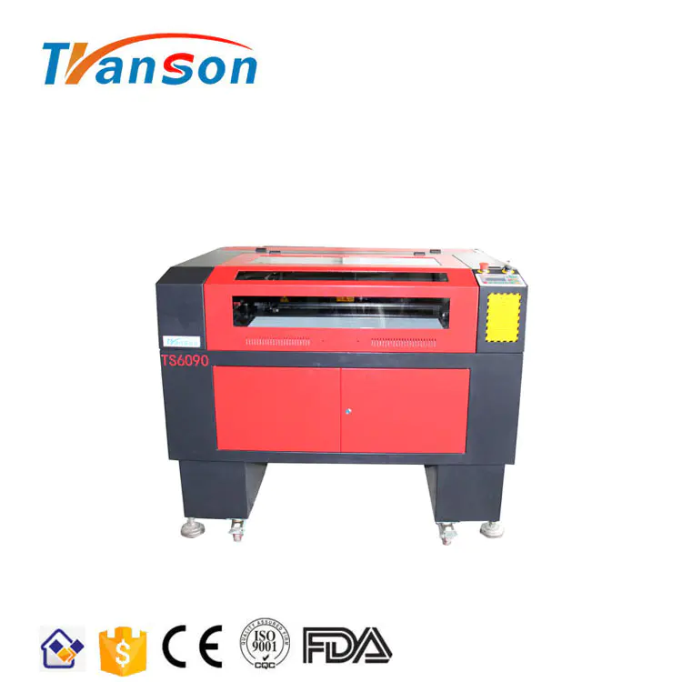 Transon TS6090 RF Metal Tube DAVI 30W CO2 Laser Engraving Cutting Machine Manufacturers