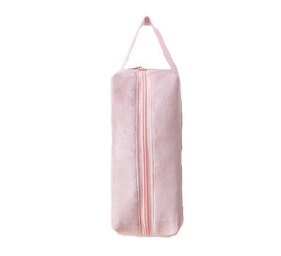 Women Cosmetic Bag Soft Velvet Make Up Storage Bag Pads Toiletry Package Travel Makeup Bag Organized Waterproof travel cosmetic
