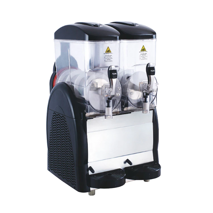 CE Approved Commercial 24L High Efficiency Smoothies Juice Maker with LED Light Slush Machine