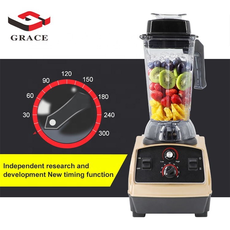 Grace 1680W Heavy Duty Industrial Commercial Fruit Maker Mixer Grinder Machine Juicer Electric Blender Mixer