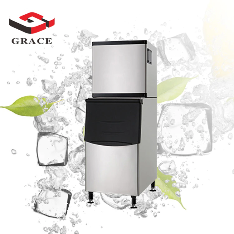 Business Home Use Commercial Automatic Ice Maker, Ice Cube Maker Machine,GR-1000A Ice Machine