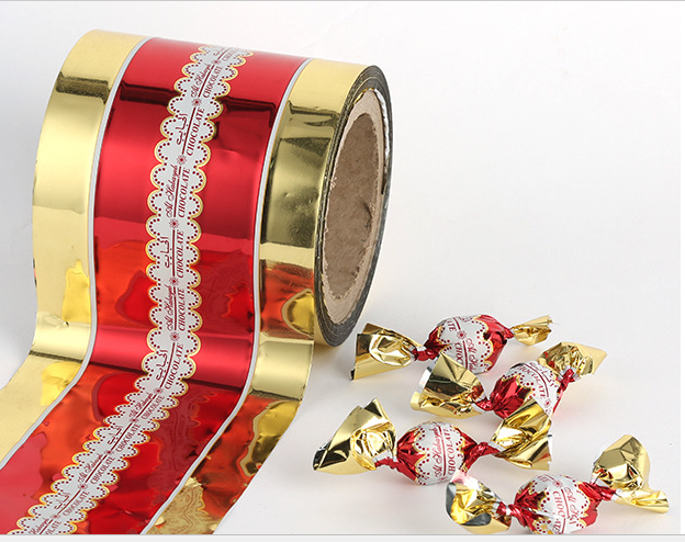 PET/PVC cellophane for candy twidt film in china