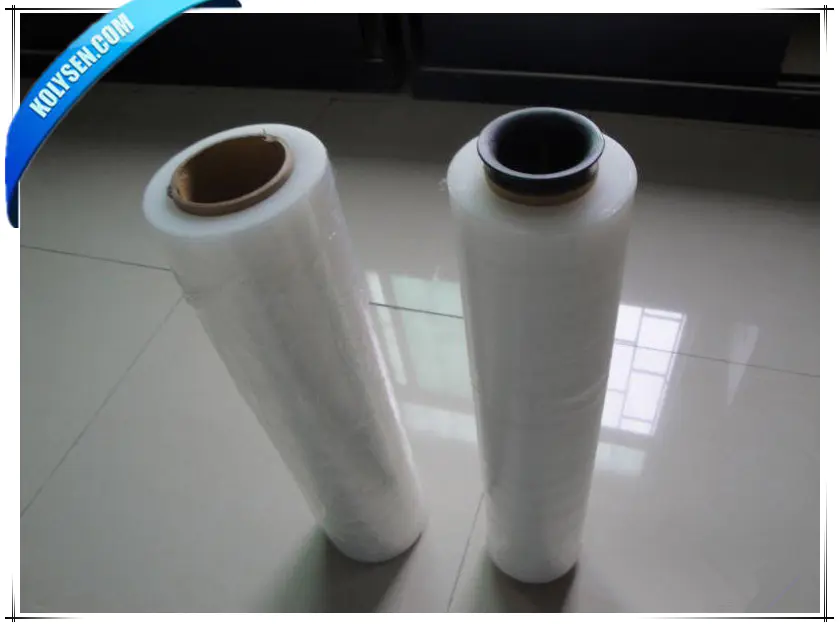 KOLYSEN 100% New Row Material LLDPE Stretch Film for Wrapping,Hand Stretch Wrap Film