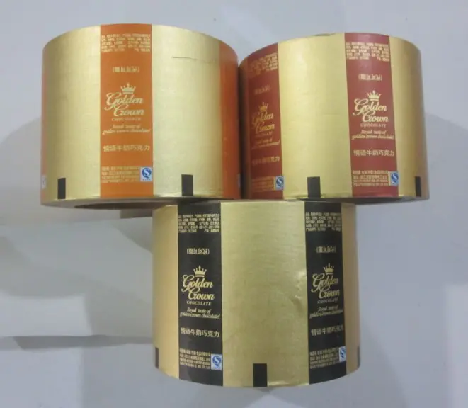 Kolysen Food Grade Aluminum Laminated paper film for butter packaging