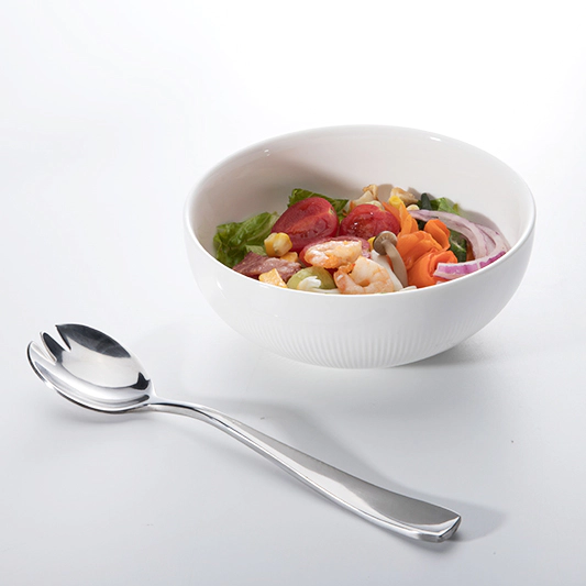 Wholesale Unique Cereal Ceramics Round Bowl,Porcelain Salad White Bowl,The Dinner Bowl for Restaurant or Hotel