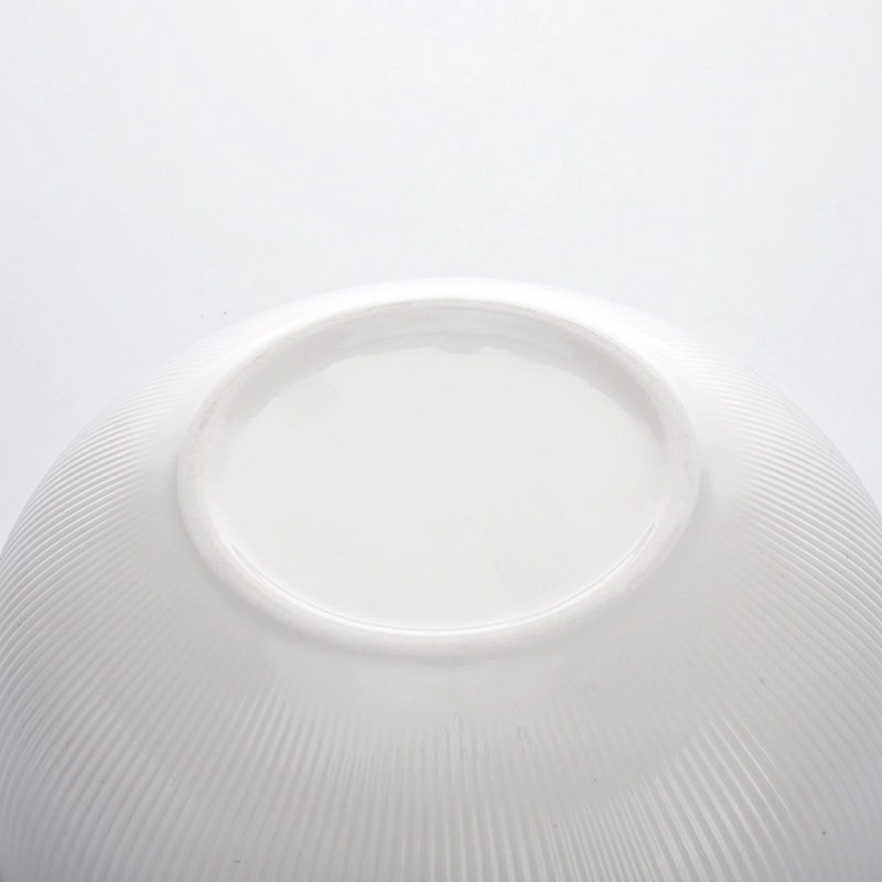 Wholesale Unique Cereal Ceramics Round Bowl,Porcelain Salad White Bowl,The Dinner Bowl for Restaurant or Hotel