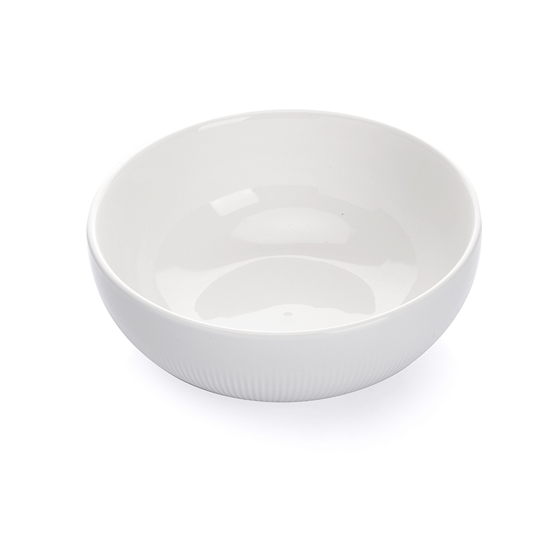 8.25 inch Factory Directly Salad Porcelain Bowl,Ceramics Round Bowl,The Dinner Bowl for Restaurant or Hotel