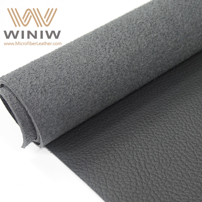 Quality Eco Vegan Black PU Synthetic Leather Material For Car Seat Cover
