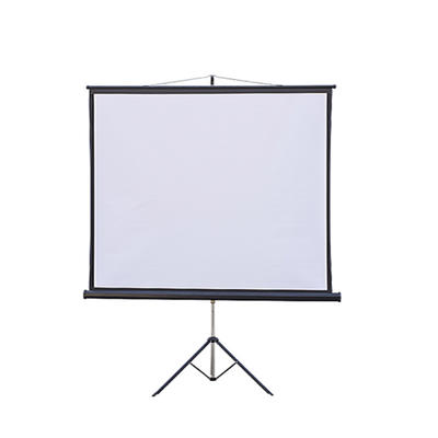 Portable Indoor Outdoor Projector Screen HD 4:3 Projection Pull Up Foldable Stand Tripod Screen