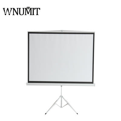 Top quality well designed portable projector screen stand with backpacking tripod