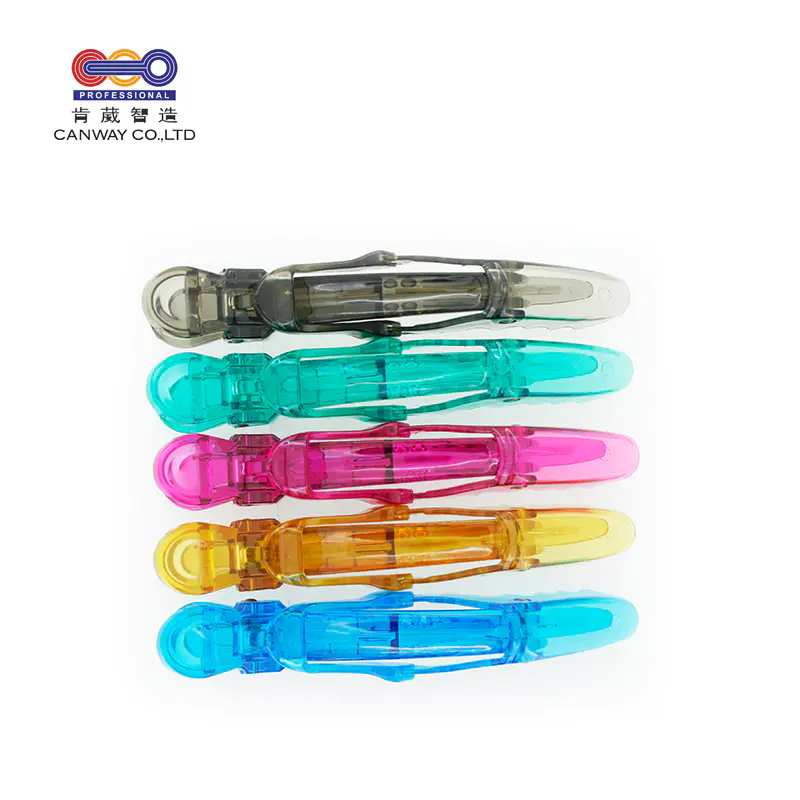 Profesional Best Quality Plastic Crocodile Hair Clips for Girls