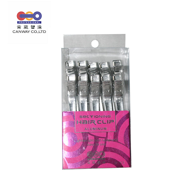 10pcs package Metal Alligator clip single prong Hair Clips wholesale