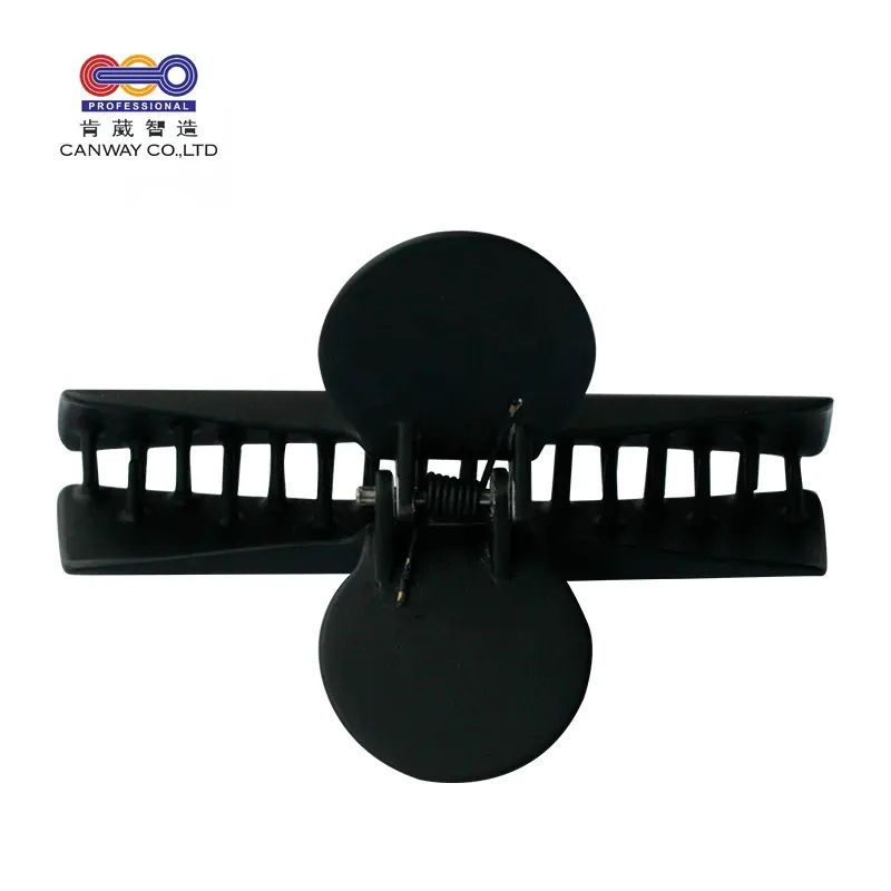 Wholesale Hair Accessories Salon Black HairGrips Styling Positioning Hairdressing Butterfly Clamps Plastic Barber Claw Hair Clip