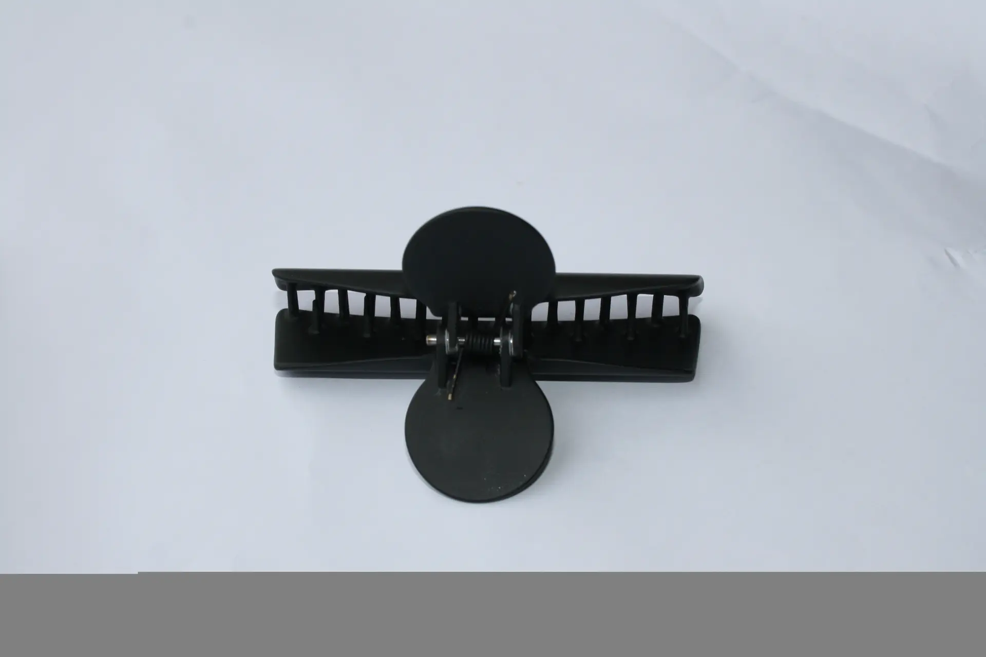 Black hair accessories butterfly clip geometric girl hairpin hollow clip