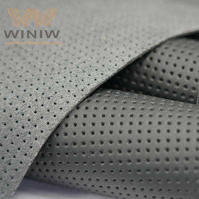 Classical Luxury Perforated PU Nappa Pattern Eco Leather For Automotive Leather Material