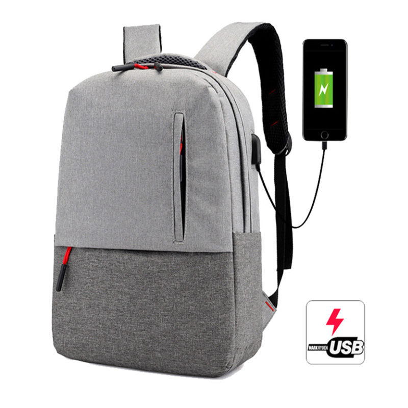 Osgoodway2 Wholesale Leisure Designer Backpack USB Port Laptop Travel Backpack Bags for Students