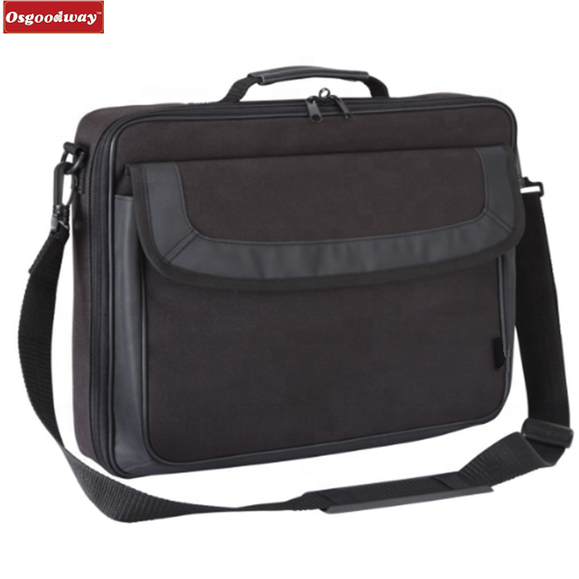 Osgoodway Hot Sale Classic Waterproof Business Men Laptop Bag Computer Briefcase Shoulder Bags for Trip