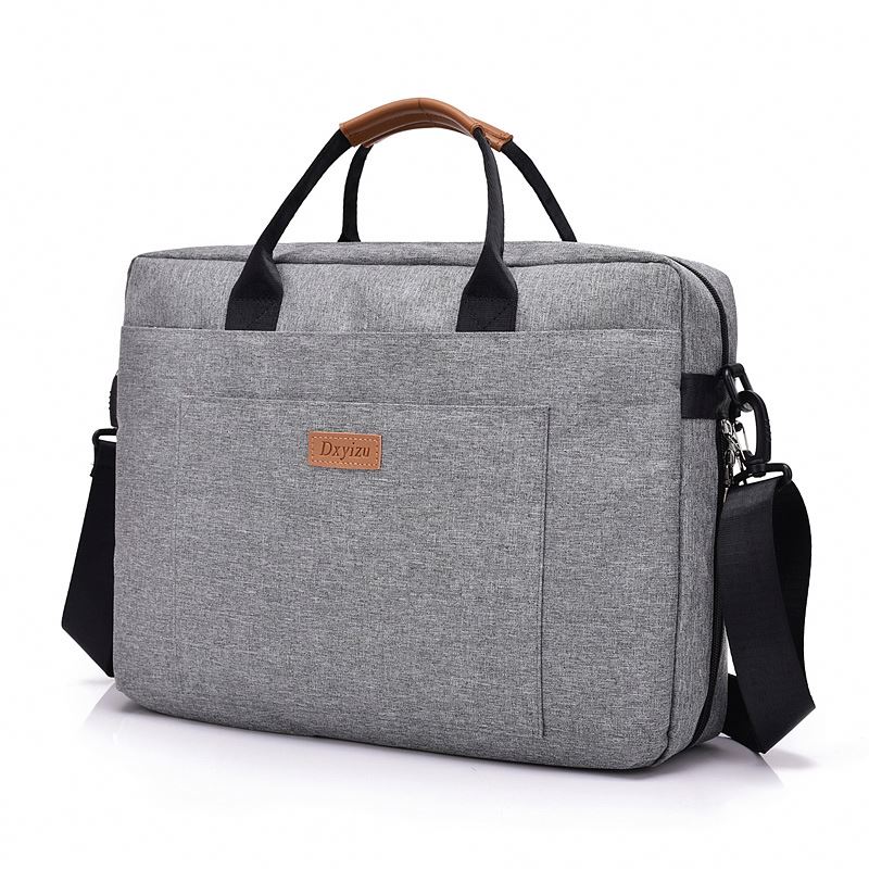 Osgoodway Custom Logo Oxford Business Briefcase School Men Shoulder Messenger Laptop Bag
