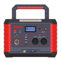 compact size travel camping 200w 300w 500w portable power station
