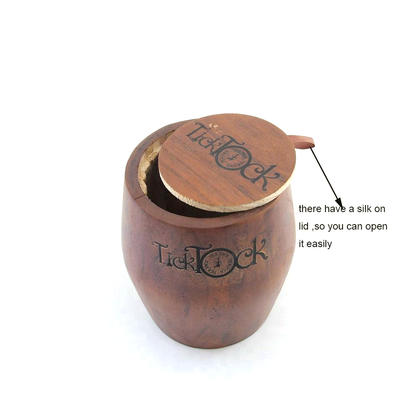 Customized Logo Simple useful Sunglasses packaging boxes craft wooden barrel