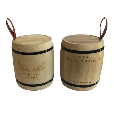High quality mini antique wooden barrels for coffee tea packing