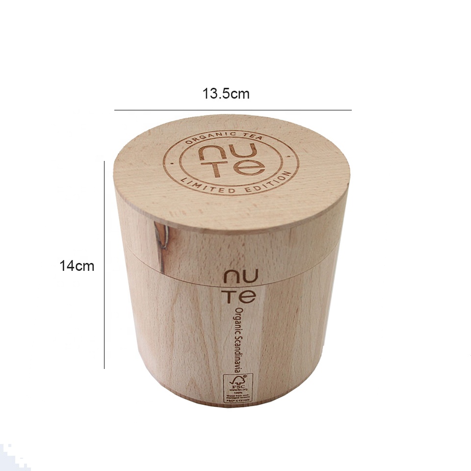 Custom promotion cheap natural beech pine oke barrel wooden