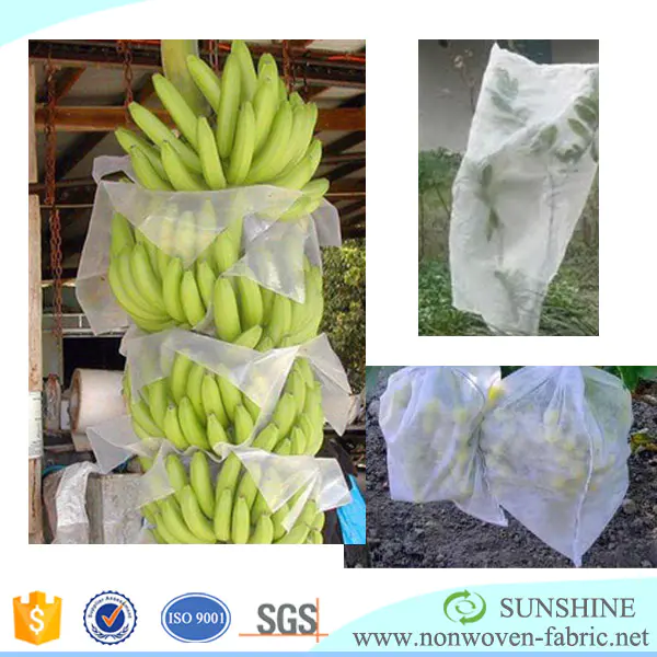 Banana cover Agricultural 100%PP spunbond nonwoven fabric for fruit cover