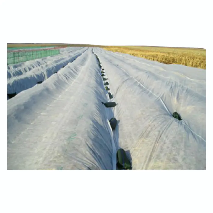 Agriculture nonwoven landscaping fabric weed control mat White UV spunbond weed control fabric