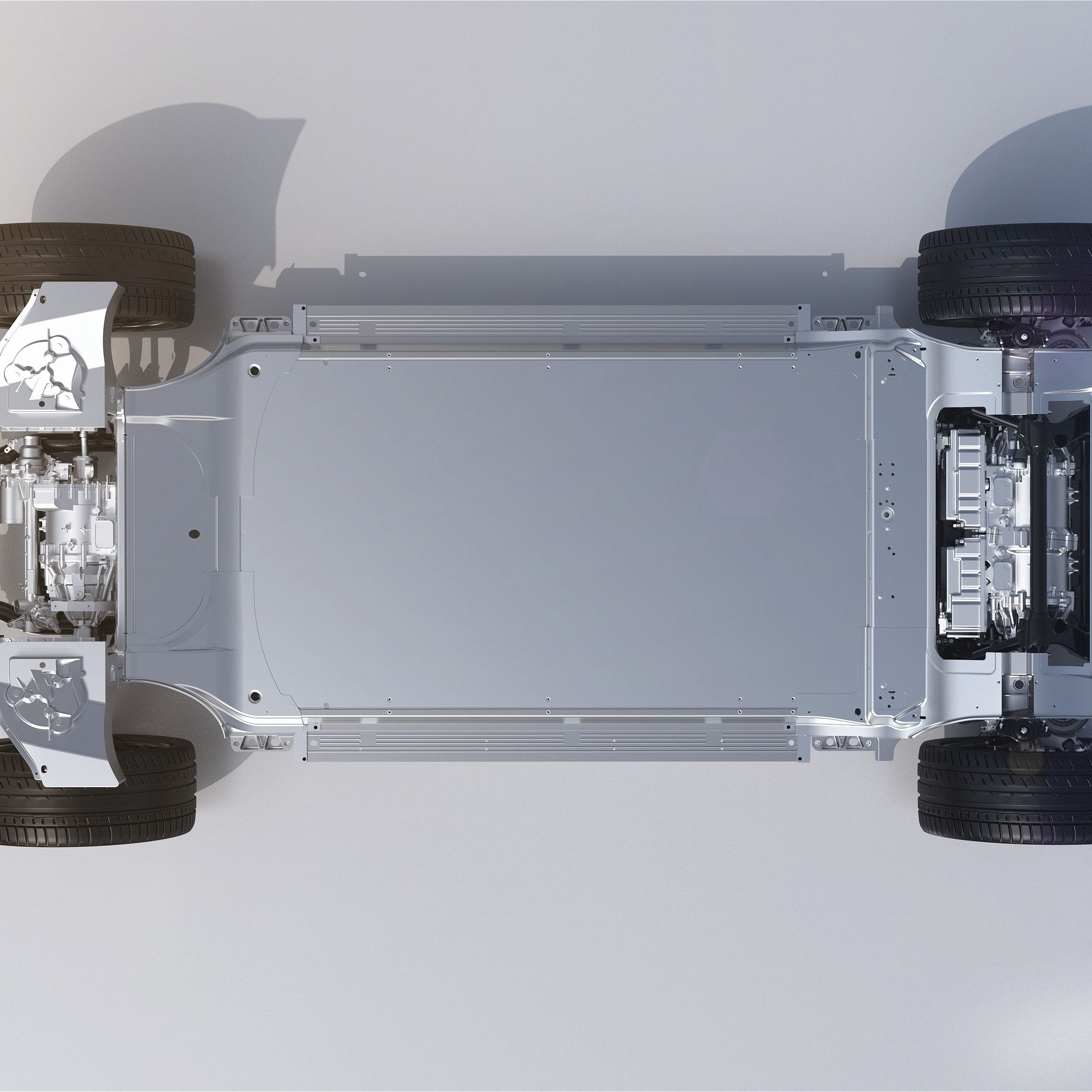 Good Quality Energy New Energy Car Battery Aluminum Tray CNC Extrusion Profile