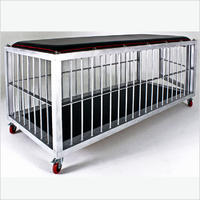 Four Locking Casters Aluminum Dog Cages Manufacturers Aluminium Extrusion Profile