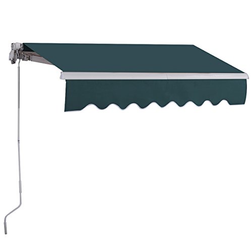 Top Quality Manual/ Electric Retractable Awning Patio Canopy Deck Sunshade Shelter