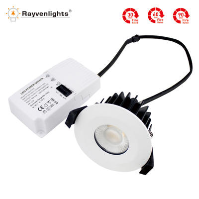 Fire rated COB LED Downlight 10W 2.5 inch 90 MINS black downlights