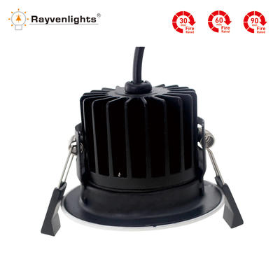 Factory price fire-rated led downlight fire rated downlights recessed ring