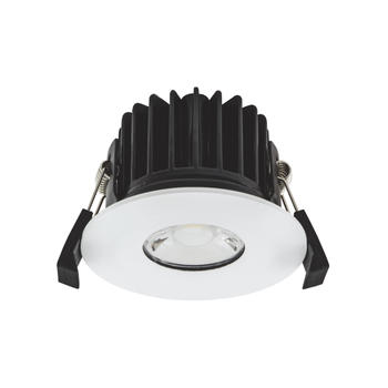 BS476 IP65 fire resistant recessed downlight 10W fixed fire-rated led cob downlight