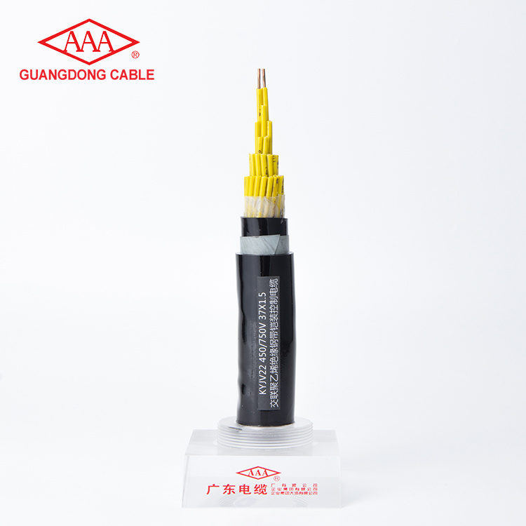 37 Core 37x1.5mm2 Copper Conductor XLPE Insulated PVC Sheathed Steel Tape Armoured Control Cable