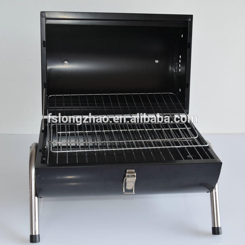 Metal Material barrel folding portable charcoal bbq grill