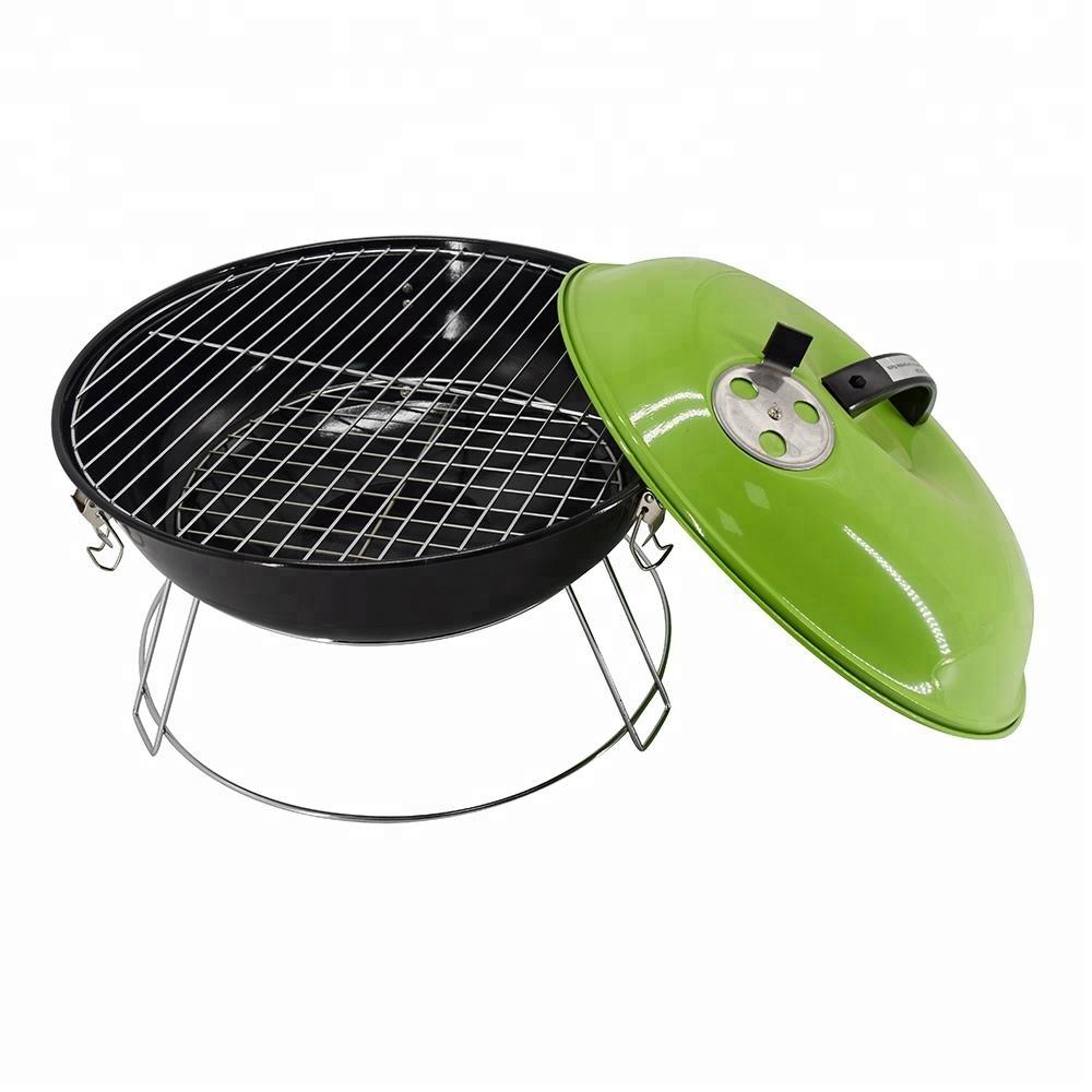 14inch apple shaped mini kettle bbq grill charcoal barbeque griller