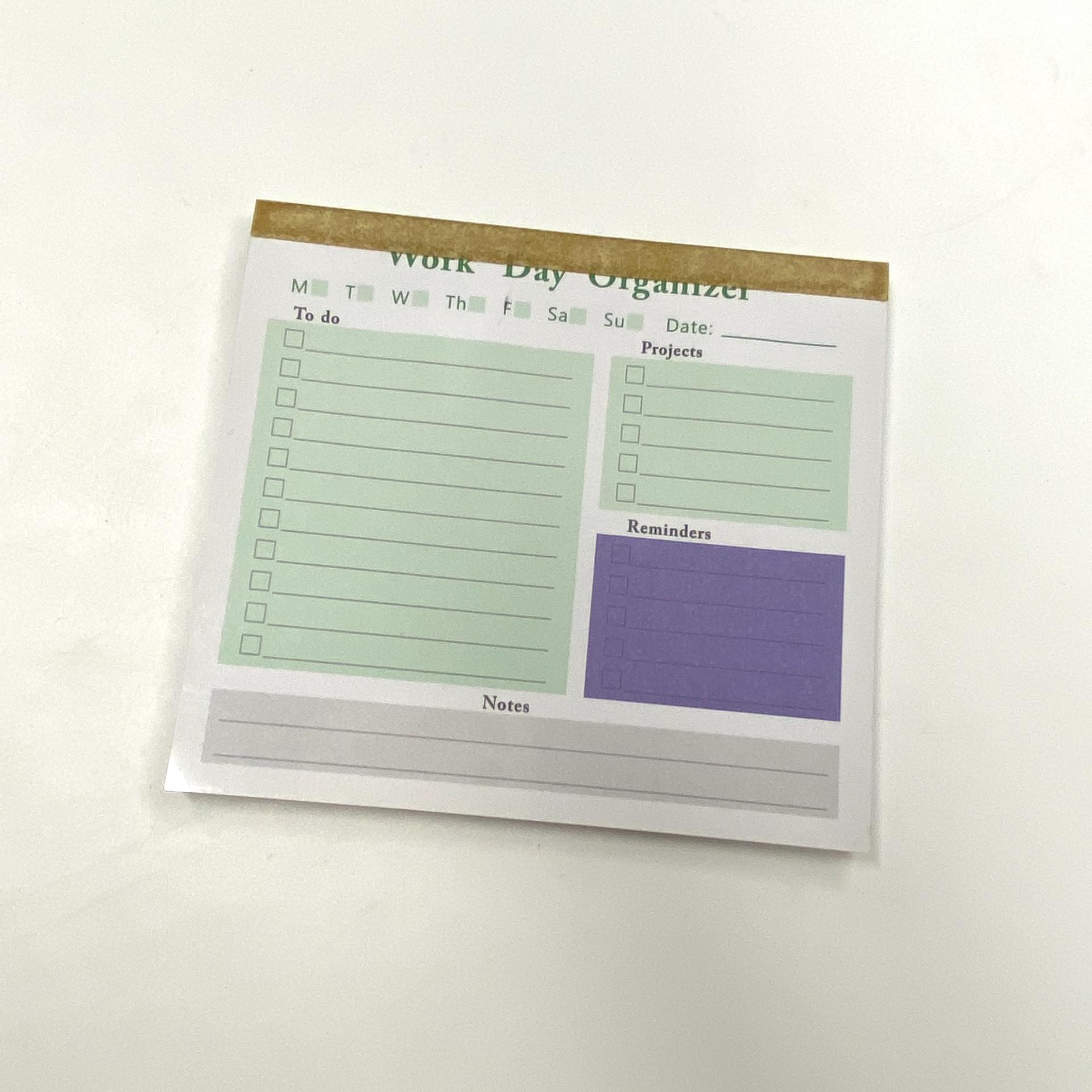 product-Cheap Price Custom Notepad Printing Weekly To Do List Planners And Notebooks-Dezheng-img-2