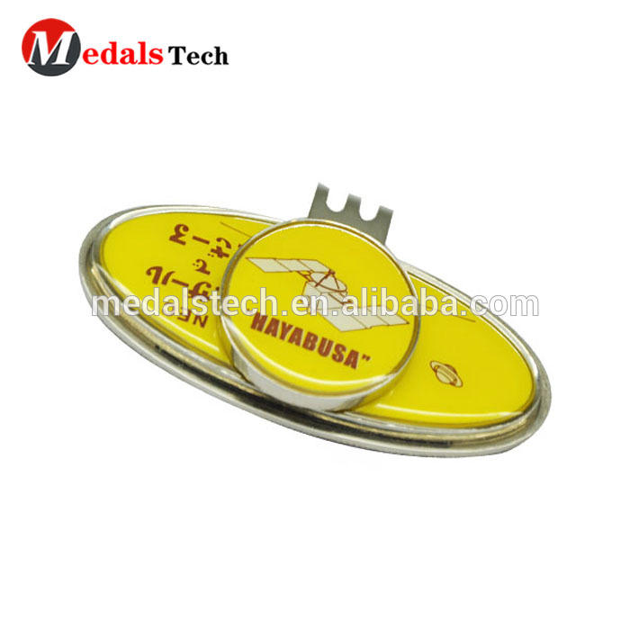Custom bulk repair tool metal golf divot tool magnetic hat clip