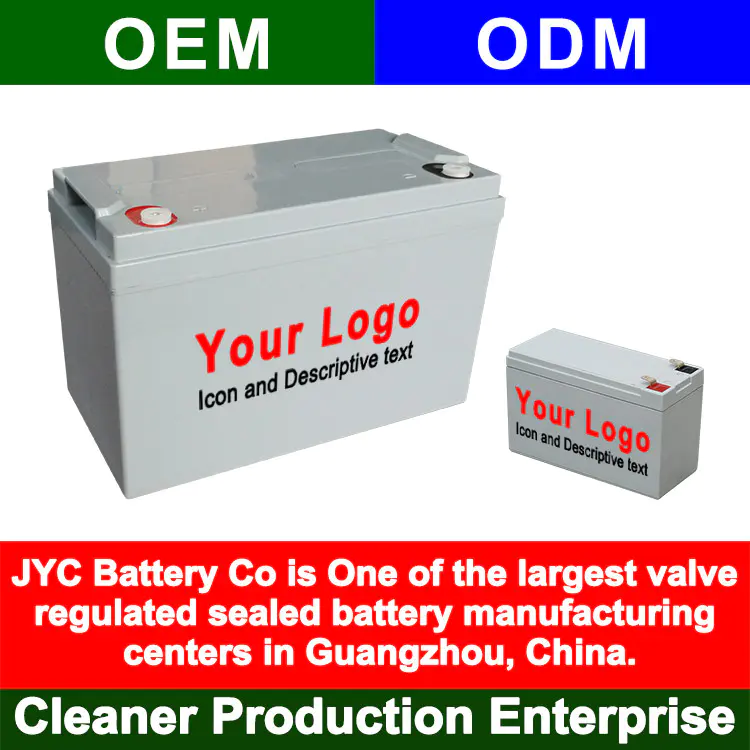ODM OEM vrla 12v 100ah traction battery of good price
