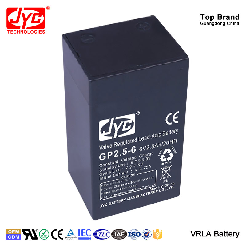6V 2.5ah UPS Battery AGM Valve Regulated Sealed Lead-Acid Battery - China 6V  2.5ah, AGM