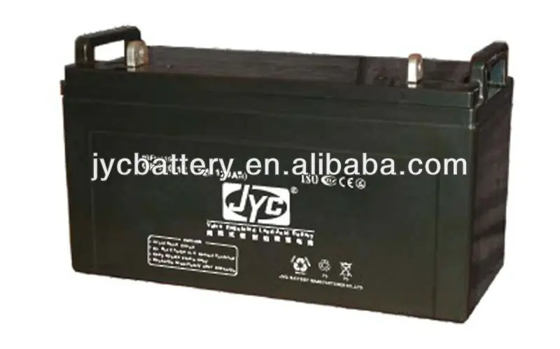 12V 120ah rechargeable solar gel battery for street light