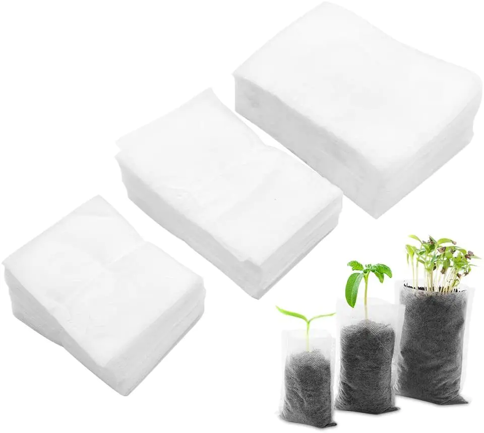 Biodegradable Non-Woven Nursery Bags Plant Grow BagsBiodegradable Non-Woven Nursery Bags Plant Grow Bags