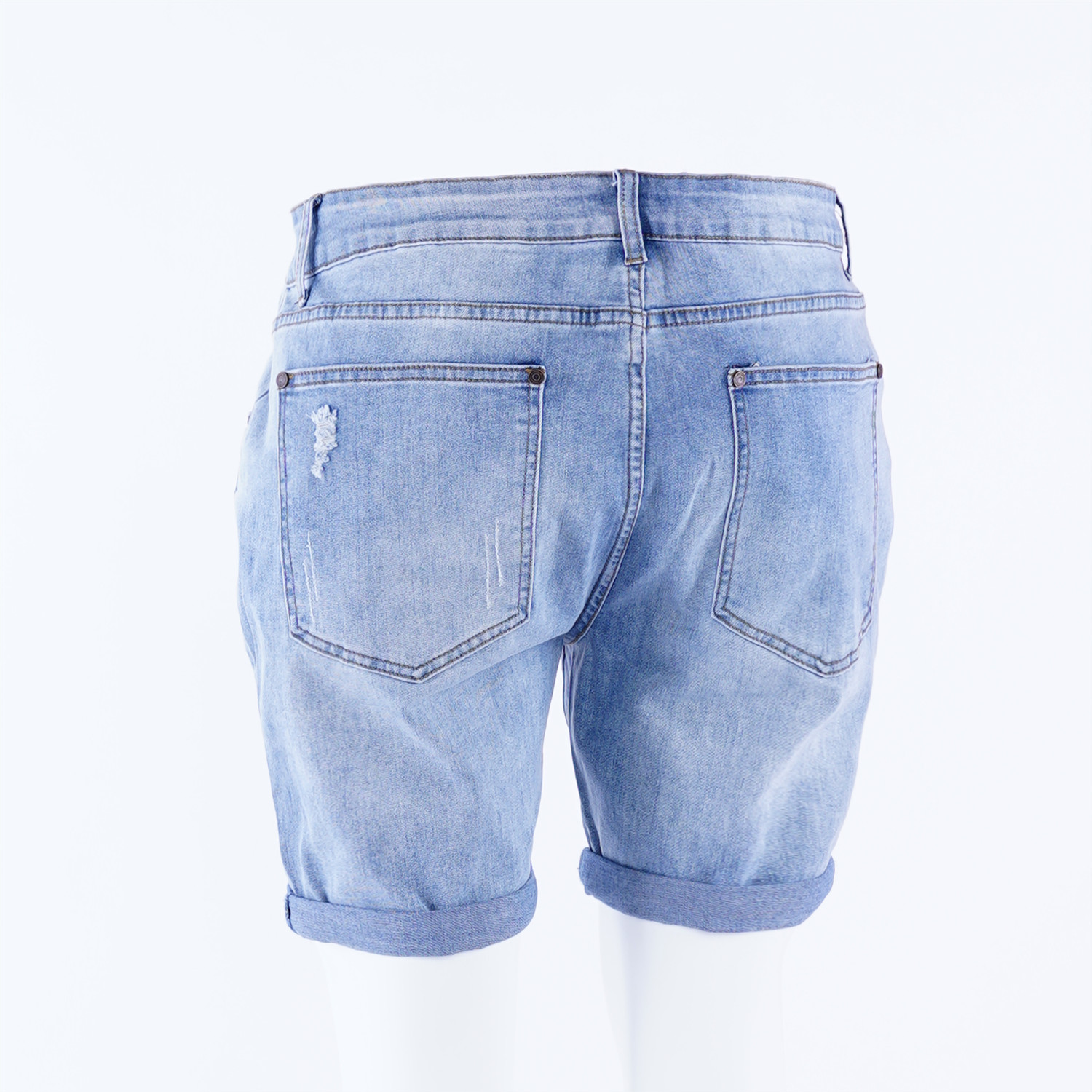 low price in stock short men jeans casual loose plus size denim short for men