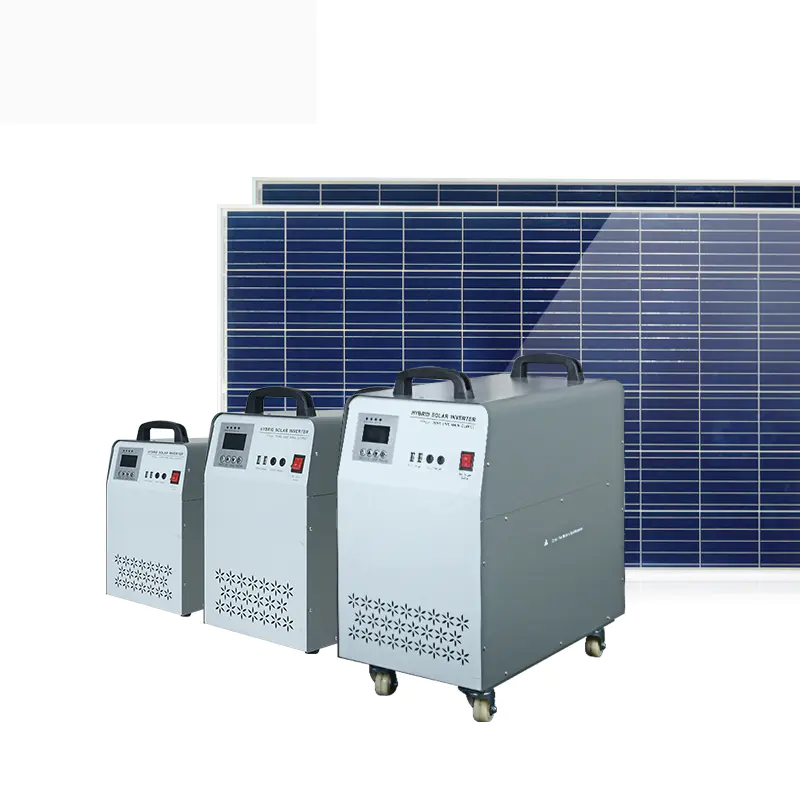 ALLTOP dc to ac pure sine wave inverter with pwm solar charge controllersolar power system