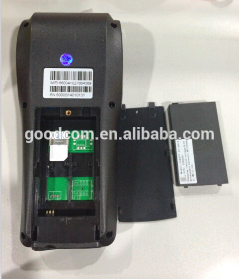 Handheld Retail Shop Billing POS Terminal 3G receipt printer